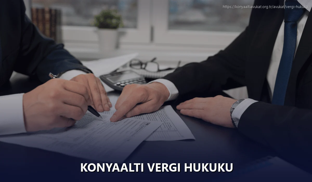 Konyaaltı Vergi Hukuku
